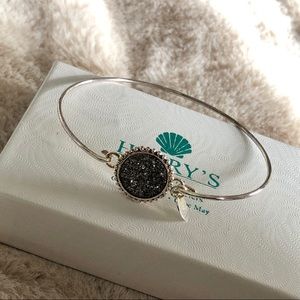 Black/Silver Stone Bracelet